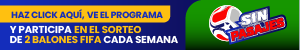 sorteo de 2 Balones FIFA cada semana